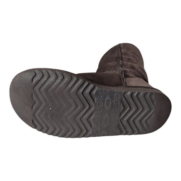 UGG Classic Tall "Chocolate Brown" Winter Boot Size 7 - Picture 7 of 7